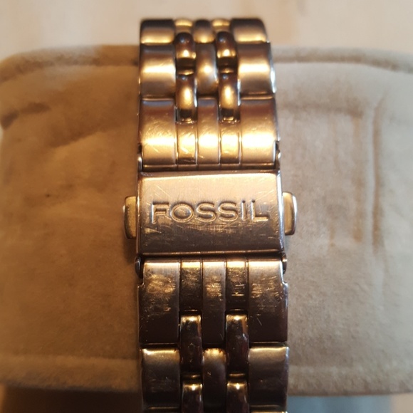 Fossil watch with tin - Picture 2 of 4